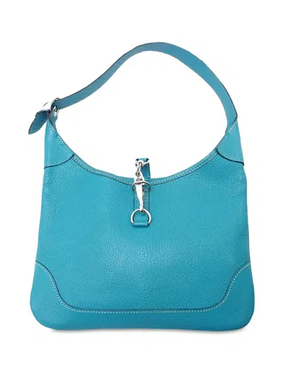 Pre-owned Hermes 2004 Chevre Mysore Trim 24 Shoulder Bag