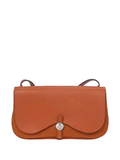Pre-owned Hermes 2005 Colorado Pm Shoulder Bag In Orange