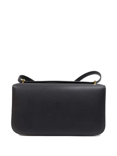Pre-owned Hermes 2005 Constance Elan Shoulder Bag In Black