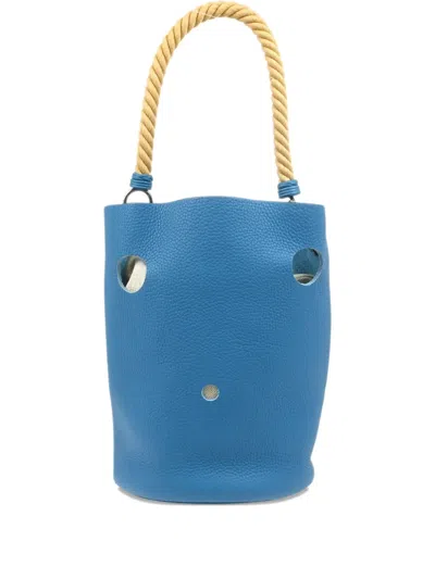 Pre-owned Hermes 2005 Mangeoire Mm Bucket Bag