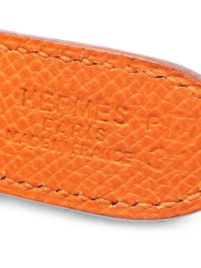 Pre-owned Hermes 2006 31 Trim Ii Shoulder Bag In Orange