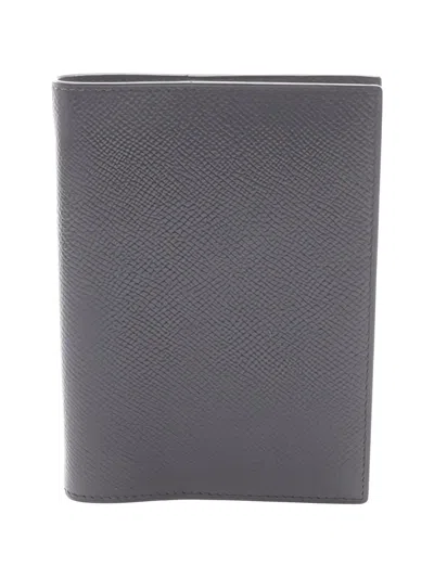 Pre-owned Hermes 2006 Agenda Gm Notebook Cover In Gray