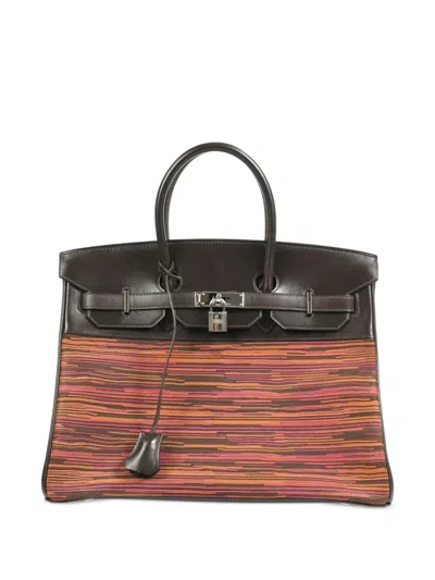 Pre-owned Hermes 2006  Birkin 35 Handbag In Black