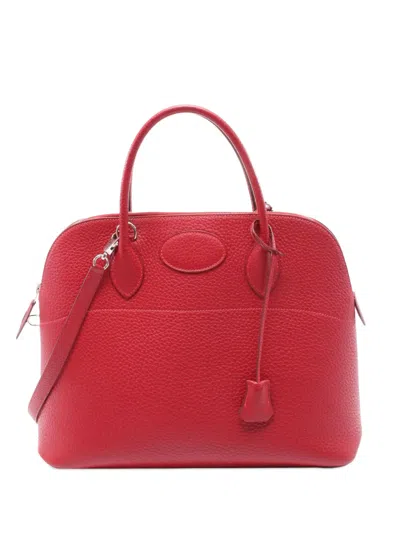 Pre-owned Hermes 2006 Fjord Bolide 35 Satchel