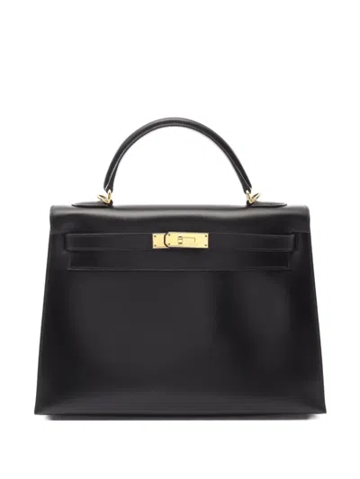 Pre-owned Hermes 2006 Kelly Sellier 32 Box Calf Tote Bag
