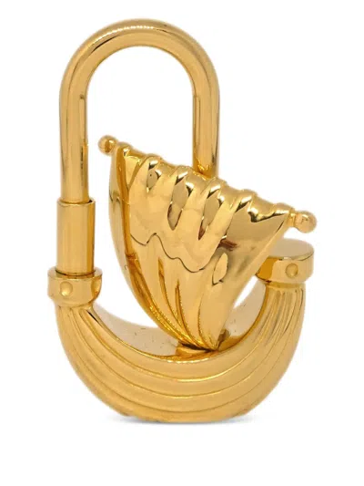 Pre-owned Hermes 2006 Limited Edition L' Air De Paris Yacht Padlock In Gold