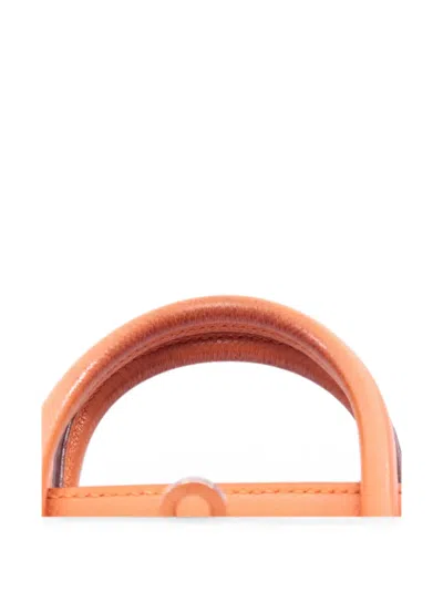 Pre-owned Hermes 2007 25 Birkin Leather Handbag In Orange