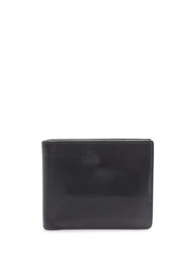 Pre-owned Hermes 2007 Mc2 Thales Wallet In Black
