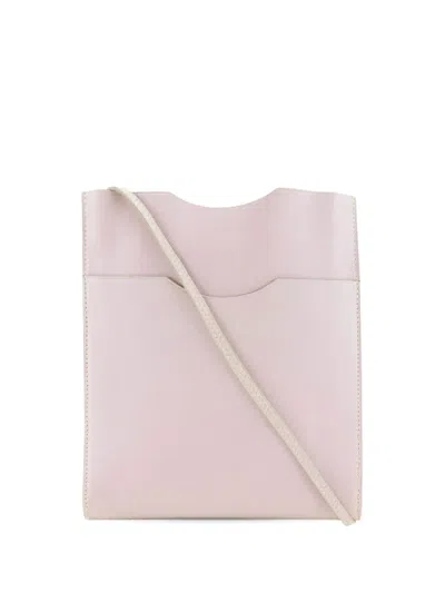 Pre-owned Hermes 2007 Swift Onimetou Crossbody Bag In Pink