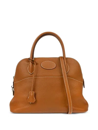 Pre-owned Hermes 2007 Togo Bolide 31 Handbag