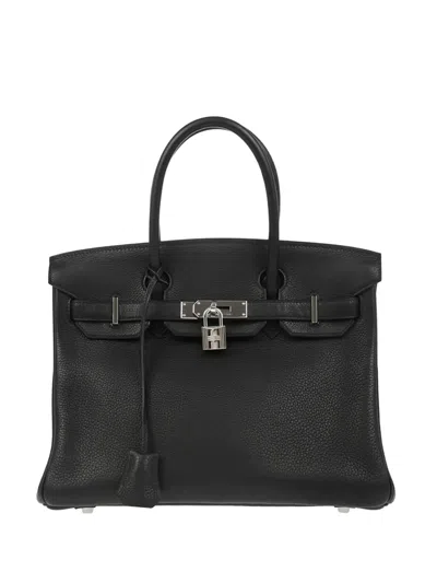 Pre-owned Hermes 2008 Birkin 30 Handbag In Black