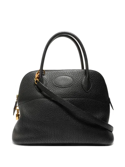 Pre-owned Hermes 2008 Bolide 30 Tote Bag In Black