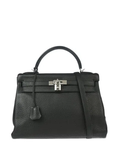 Pre-owned Hermes 2008 Clemence Kelly Retourne 32 Tote Bag
