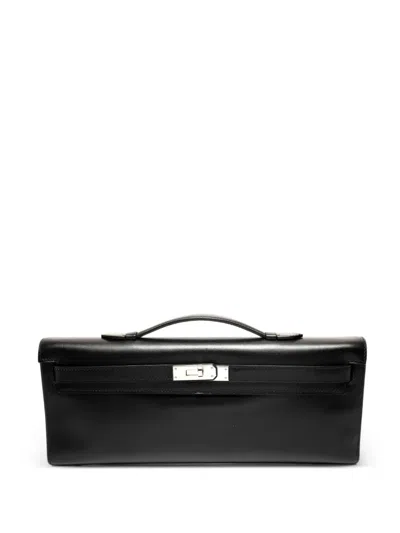 Pre-owned Hermes 2008 Leather Handbag In Black