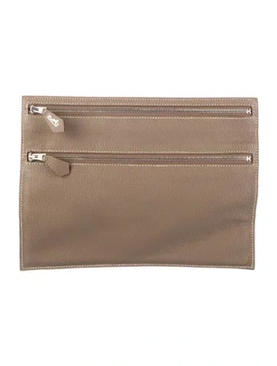 Pre-owned Hermes 2008 Wallet In Brown
