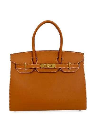 Hermes 2009 Birkin 30 Handbag In Brown