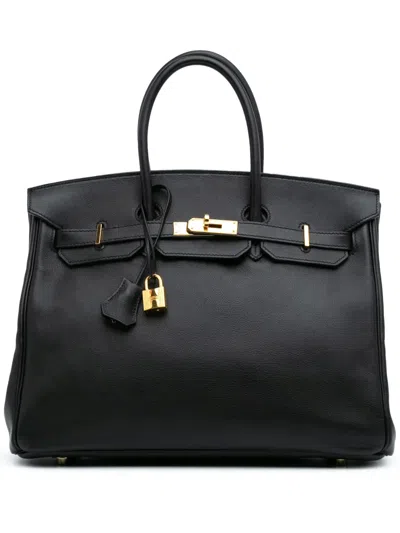 Pre-owned Hermes 2009 Swift Birkin Retourne 35 Handbag