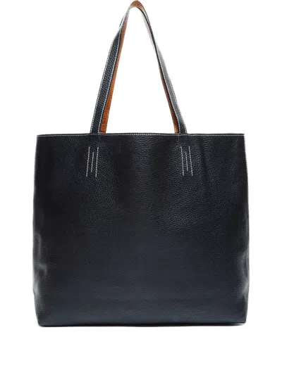 Pre-owned Hermes 2010-2017s Double Sens 45 Tote Bag In Black