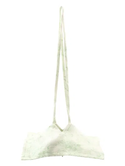 Pre-owned Hermes 2010-2024 Petit H Silk Net Bag Crossbody Bag
