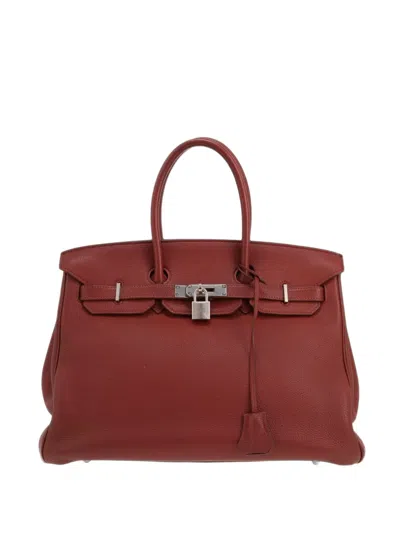 Hermes 2010 35 Birkin Tote Bag In Brown