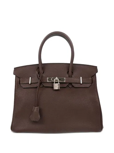 Pre-owned Hermes 2010 Birkin 30 Leather Tote Bag