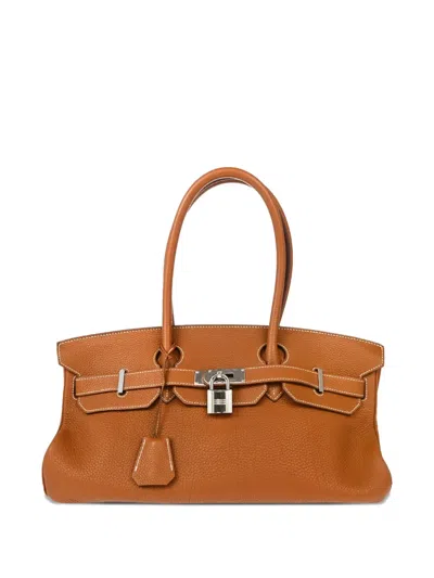 Pre-owned Hermes 2010 Birkin Shoulder Bag In Gold