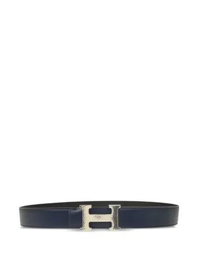 Pre-owned Hermes 2010 Box Reversible Belt