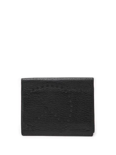 Pre-owned Hermes 2010 Chevre Mysore Evelyne Card Holder In Black