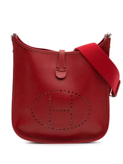 Pre-owned Hermes 2010 Clemence Evelyne Iii 29 Pm Crossbody Bag
