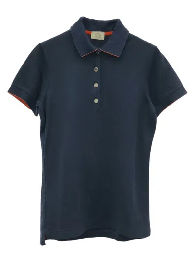 Pre-owned Hermes 2010 Cotton Polo Shirt In Blue