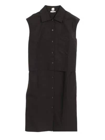 Pre-owned Hermes 2010 Currysh Dress In Black