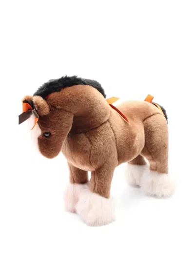 Pre-owned Hermes 2010 Elmy Pm Toy In Brown