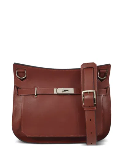 Pre-owned Hermes 2010 Jypsière 28 Shoulder Bag In Red