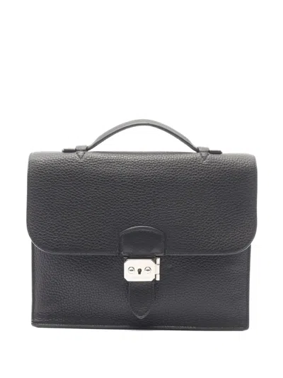 Pre-owned Hermes 2010 Sac Adepeche 27 Briefcase