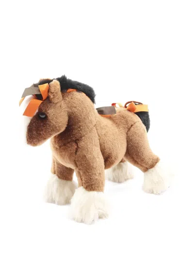 Pre-owned Hermes 2010's Stuffed Toy In Brown