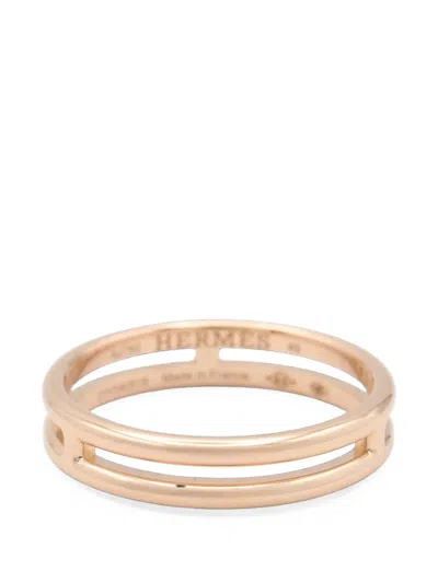 Pre-owned Hermes 2010s Arianne Ring In Pink