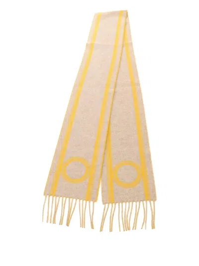 Pre-owned Hermes 2010s Bandes De Dépôt Scarf