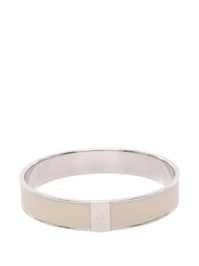 Pre-owned Hermes 2010s Bangle In Silver