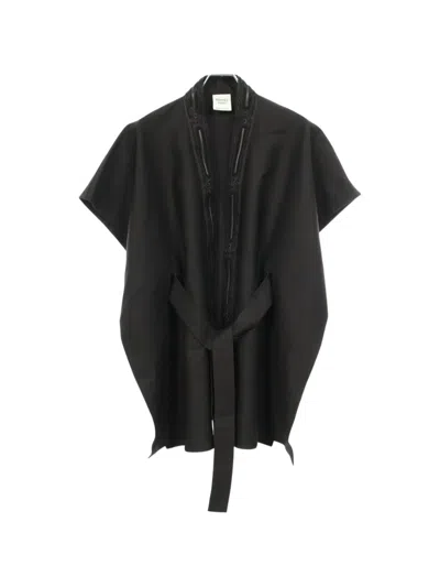 Pre-owned Hermes 2010s Bead-embroidered Waistcoat In Black
