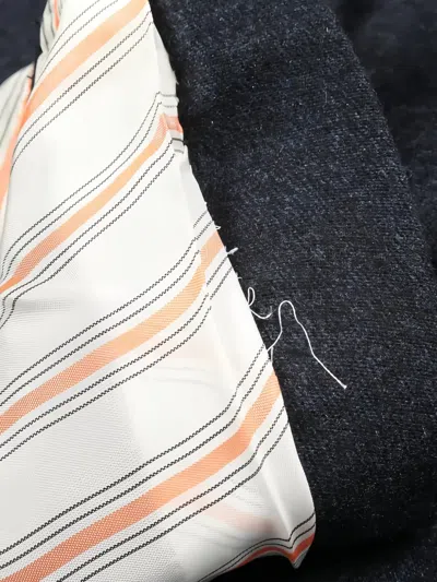 Pre-owned Hermes 2010s Buttoned Blazer In Blue