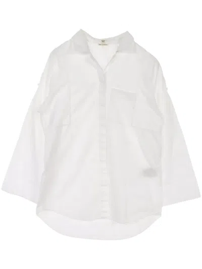 Pre-owned Hermes 2010s Caleche Shirt In White