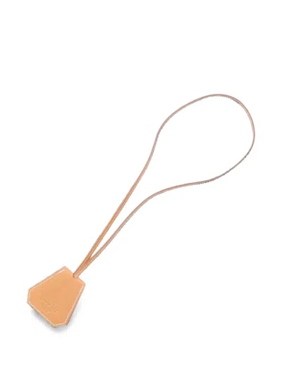 Pre-owned Hermes 2010s Capucine Hat Clip In Brown