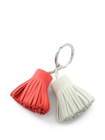 Pre-owned Hermes 2010s Carmen Unodos Fringed-tassel Keychain