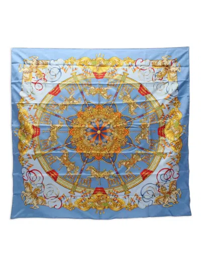 Pre-owned Hermes 2010s Carré 90 Luna Park Scarf