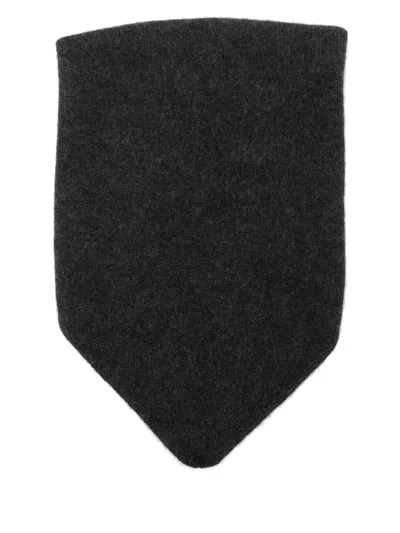 Pre-owned Hermes 2010s Cashmere Scarf In Grey