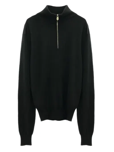 Pre-owned Hermes 2010s Cashmere Sweater In Black