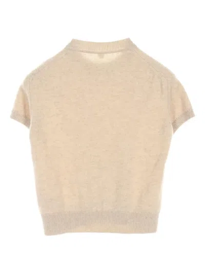 Pre-owned Hermes 2010s Cashmere Sweater In Neutral