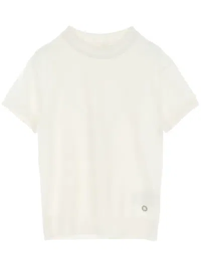 Pre-owned Hermes 2010s Cashmere T-shirt In White