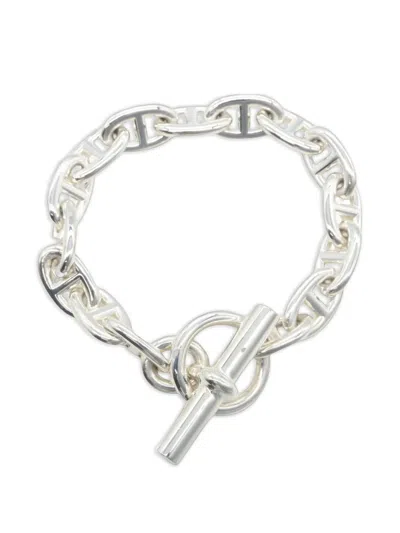 Pre-owned Hermes 2010s Chaîne D'ancre Mm Bracelet