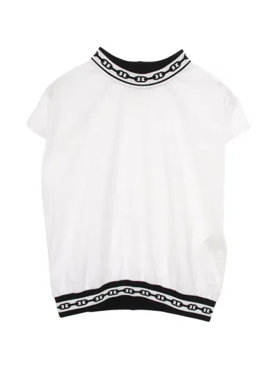 Pre-owned Hermes 2010s Chaîne D'ancre T-shirt In White